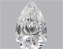 Natural Diamond 0.51 Carats, Pear with  Cut, D Color, VS1 Clarity and Certified by GIA