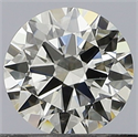 Natural Diamond 0.40 Carats, Round with Excellent Cut, I Color, VVS2 Clarity and Certified by GIA