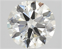 Natural Diamond 2.03 Carats, Round with Excellent Cut, K Color, VS1 Clarity and Certified by GIA