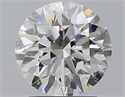 Natural Diamond 1.95 Carats, Round with Excellent Cut, F Color, VVS1 Clarity and Certified by GIA