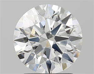 Picture of Natural Diamond 2.12 Carats, Round with Excellent Cut, D Color, VVS1 Clarity and Certified by GIA