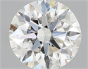 Natural Diamond 0.40 Carats, Round with Excellent Cut, I Color, VS2 Clarity and Certified by GIA