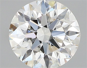 Picture of Natural Diamond 0.40 Carats, Round with Excellent Cut, I Color, VS2 Clarity and Certified by GIA