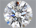 Natural Diamond 0.42 Carats, Round with Excellent Cut, I Color, SI1 Clarity and Certified by GIA