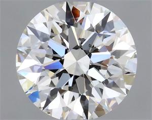 Picture of Natural Diamond 0.42 Carats, Round with Excellent Cut, I Color, SI1 Clarity and Certified by GIA