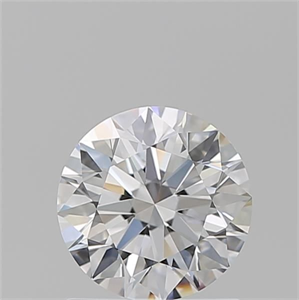 Picture of Natural Diamond 1.10 Carats, Round with Excellent Cut, D Color, IF Clarity and Certified by GIA