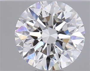 Picture of Natural Diamond 0.40 Carats, Round with Very Good Cut, I Color, SI1 Clarity and Certified by GIA