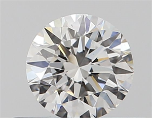 Picture of Natural Diamond 0.40 Carats, Round with Excellent Cut, F Color, VS2 Clarity and Certified by GIA