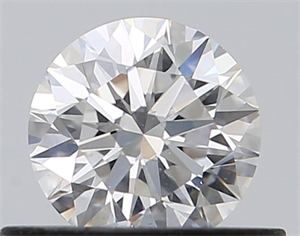 Picture of Natural Diamond 0.44 Carats, Round with Excellent Cut, F Color, SI1 Clarity and Certified by GIA