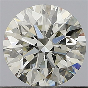 Picture of Natural Diamond 0.50 Carats, Round with Excellent Cut, J Color, VVS2 Clarity and Certified by GIA