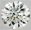 Natural Diamond 0.41 Carats, Round with Excellent Cut, K Color, VVS1 Clarity and Certified by GIA