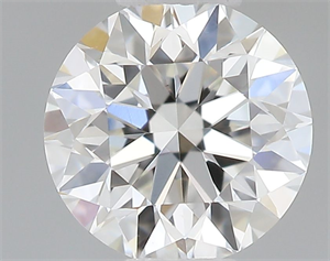 Picture of Natural Diamond 0.40 Carats, Round with Very Good Cut, H Color, VS1 Clarity and Certified by GIA