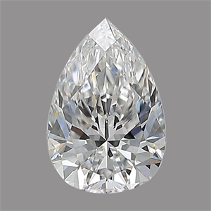 Picture of Natural Diamond 1.00 Carats, Pear with  Cut, E Color, SI1 Clarity and Certified by GIA