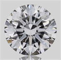 Natural Diamond 0.42 Carats, Round with Excellent Cut, D Color, SI1 Clarity and Certified by GIA