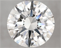 Natural Diamond 4.01 Carats, Round with Excellent Cut, I Color, VS2 Clarity and Certified by GIA