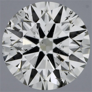 Picture of Natural Diamond 0.40 Carats, Round with Excellent Cut, G Color, SI2 Clarity and Certified by GIA