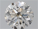 Natural Diamond 1.50 Carats, Round with Very Good Cut, D Color, SI1 Clarity and Certified by GIA