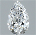 Natural Diamond 0.70 Carats, Pear with  Cut, D Color, VS2 Clarity and Certified by GIA