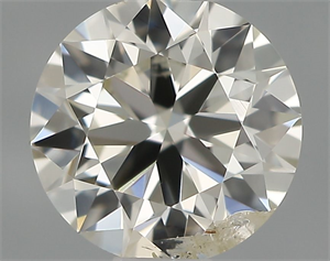 Picture of Natural Diamond 0.50 Carats, Round with Excellent Cut, J Color, I1 Clarity and Certified by IGI