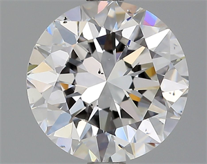 Picture of Natural Diamond 2.01 Carats, Round with Very Good Cut, E Color, SI1 Clarity and Certified by GIA