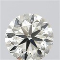 Natural Diamond 0.50 Carats, Round with Very Good Cut, J Color, VVS1 Clarity and Certified by IGI