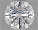 Natural Diamond 0.44 Carats, Round with Excellent Cut, E Color, SI2 Clarity and Certified by GIA