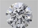 Natural Diamond 0.40 Carats, Round with Excellent Cut, E Color, VS1 Clarity and Certified by GIA