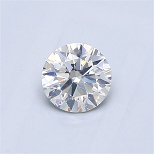 Picture of Natural Diamond 0.47 Carats, Round with Very Good Cut, G Color, I1 Clarity and Certified by GIA