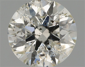 Picture of Natural Diamond 0.82 Carats, Round with Excellent Cut, I Color, I1 Clarity and Certified by IGI