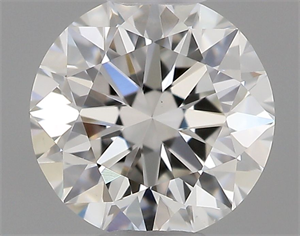 Picture of Natural Diamond 0.40 Carats, Round with Very Good Cut, G Color, SI1 Clarity and Certified by GIA