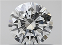 Natural Diamond 0.50 Carats, Round with Excellent Cut, K Color, VVS2 Clarity and Certified by GIA