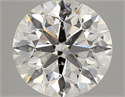 Natural Diamond 2.51 Carats, Round with Excellent Cut, I Color, SI2 Clarity and Certified by GIA