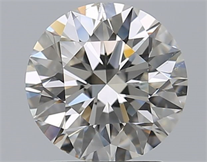 Picture of Natural Diamond 1.71 Carats, Round with Excellent Cut, H Color, SI1 Clarity and Certified by GIA