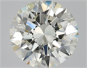 Natural Diamond 2.01 Carats, Round with Excellent Cut, J Color, VS1 Clarity and Certified by GIA