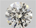 Natural Diamond 0.50 Carats, Round with Excellent Cut, K Color, VVS1 Clarity and Certified by GIA