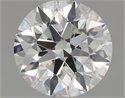 Natural Diamond 1.50 Carats, Round with Excellent Cut, E Color, VS2 Clarity and Certified by GIA