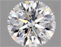 Natural Diamond 0.50 Carats, Round with Very Good Cut, F Color, SI1 Clarity and Certified by GIA