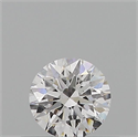 Natural Diamond 0.40 Carats, Round with Excellent Cut, E Color, VS2 Clarity and Certified by GIA