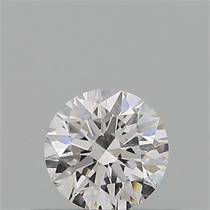 Picture of Natural Diamond 0.40 Carats, Round with Excellent Cut, E Color, VS2 Clarity and Certified by GIA