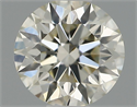 Natural Diamond 0.40 Carats, Round with Excellent Cut, I Color, VS2 Clarity and Certified by IGI