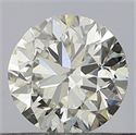 Natural Diamond 0.40 Carats, Round with Very Good Cut, I Color, VS2 Clarity and Certified by GIA