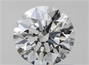 Natural Diamond 0.55 Carats, Round with Excellent Cut, K Color, VS1 Clarity and Certified by GIA