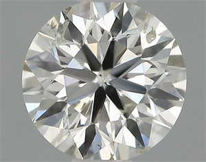 Picture of Natural Diamond 0.50 Carats, Round with Excellent Cut, H Color, SI2 Clarity and Certified by IGI