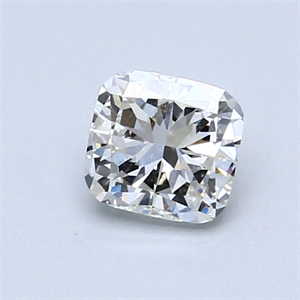0.70 Carats, Cushion Diamond with  Cut, H Color, VS1 Clarity and Certified by GIA