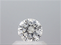 Natural Diamond 0.47 Carats, Round with Very Good Cut, H Color, I1 Clarity and Certified by GIA