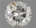 Natural Diamond 0.49 Carats, Round with Good Cut, I Color, VS1 Clarity and Certified by IGI