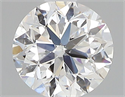 Natural Diamond 0.40 Carats, Round with Very Good Cut, E Color, SI1 Clarity and Certified by GIA