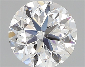 Picture of Natural Diamond 0.40 Carats, Round with Very Good Cut, E Color, SI1 Clarity and Certified by GIA