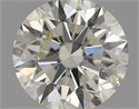 Natural Diamond 0.52 Carats, Round with Excellent Cut, I Color, SI2 Clarity and Certified by IGI