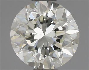 Picture of Natural Diamond 0.50 Carats, Round with Good Cut, J Color, VS1 Clarity and Certified by IGI